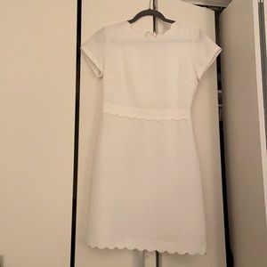 Club Monaco Scallop Mini Dress